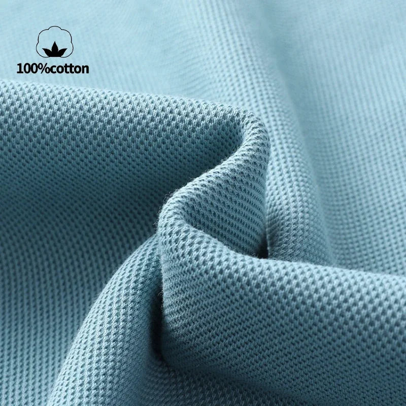 Polo homme à manches longues en coton premium – Élégance discrète et confort supérieur