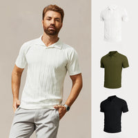 BUY 1, GET 3 – PREMIUM EDITION TEXTURED TEE SET - BLANC • VERT • NOIR / S