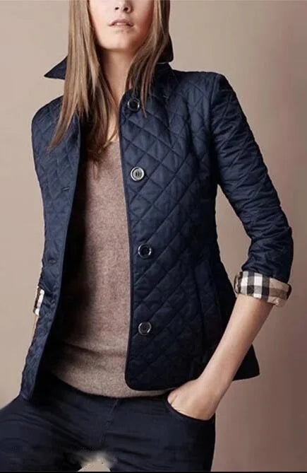 Veste Femme Evelyn en Coton Premium à Finition Soignée
