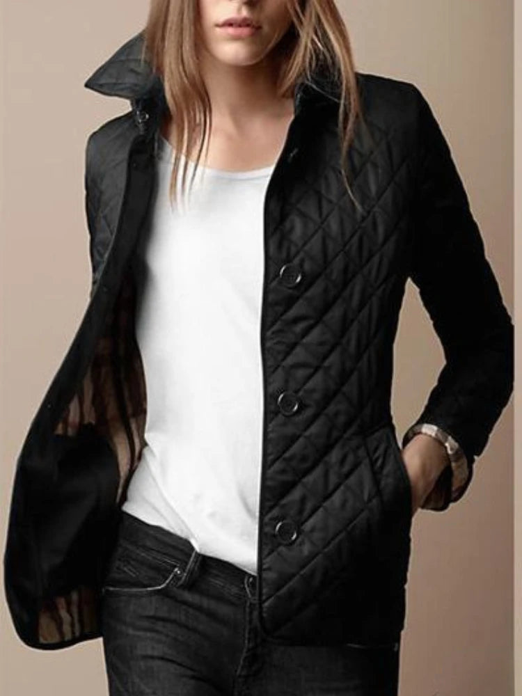 Veste Femme Evelyn en Coton Premium à Finition Soignée